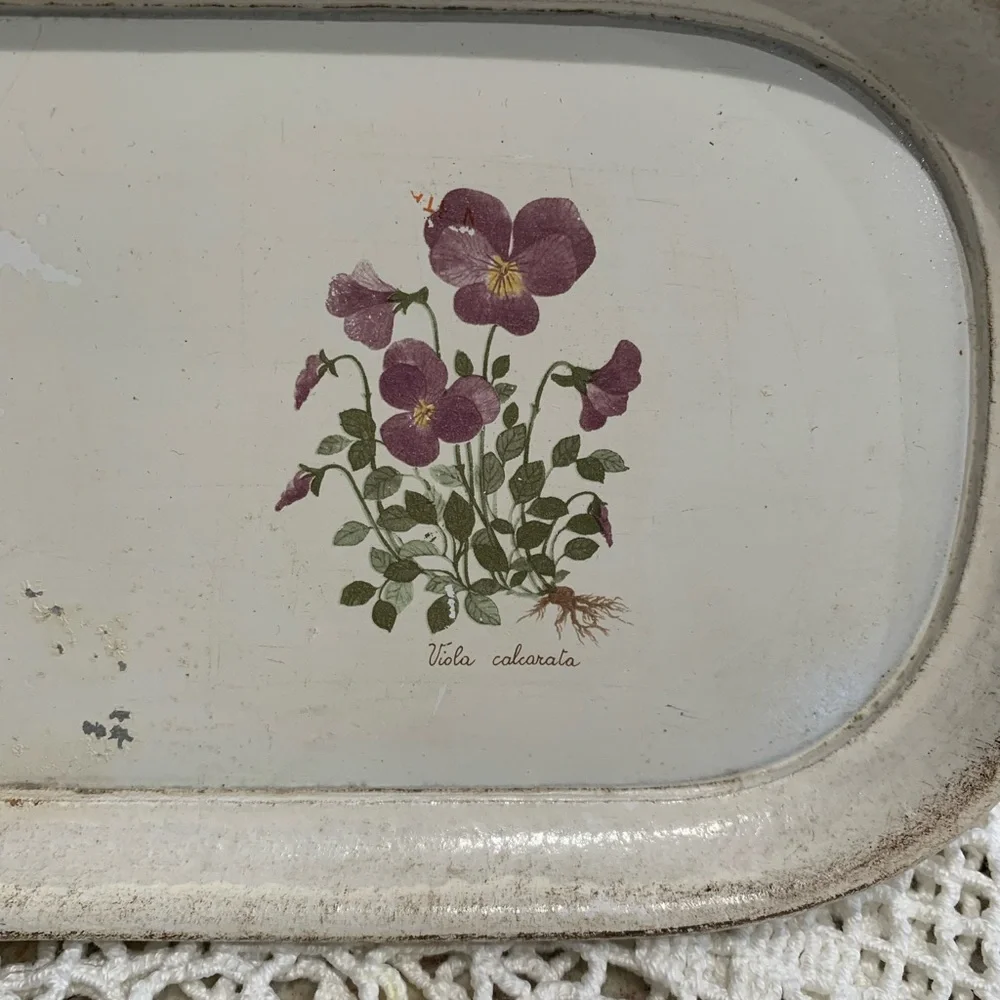 Vintage Florentine Italian Traditional tray.